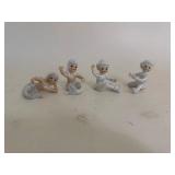 RARE Pixie Elf Lusterware/Candle Huggers