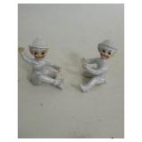 RARE Pixie Elf Lusterware/Candle Huggers