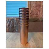 Set of West Bend Copper Colored Cups