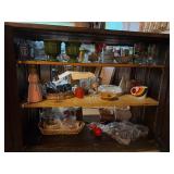 Large Cabinet & Contents