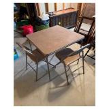 Card Table & 2 Chairs