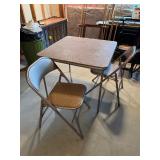 Card Table & 2 Chairs