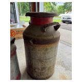Lot of (2) Vintage Milk Cans