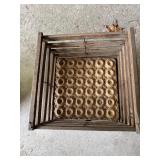 Vintage Egg Crate