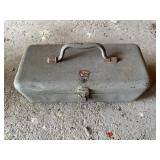 Vintage ‘My Buddy’ Metal Tackle Box & Contents
