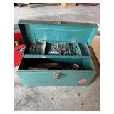 Lot of (2) Vintage Tool Boxes & Contents