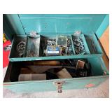 Lot of (2) Vintage Tool Boxes & Contents