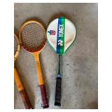 Vintage Wood Tennis Rackets