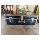 Large Vintage Trunk & Whatever Treasure Is Inside