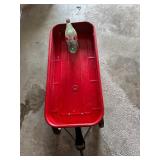 ‘Our Own Flyer’ Radio Flyer Wagon & Glass Coke Bottle