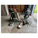 Lot of Vintage Golf Items