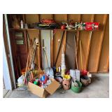 Whole Wall of Garage Items