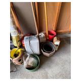 Whole Wall of Garage Items