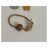 Military Pin, Coin, Bra Slip Holder