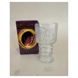 Lord Of The Rings Light Up Glass Goblets Frodo Baggins