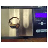 10K & Onyx Masonic Men