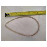 .925 Mesh Silver Necklace