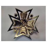 Coro Maltese Cross Brooch/Pendant