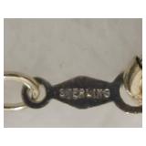 Fenton Sterling Iridescent Amethyst Necklace