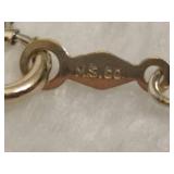 Fenton Sterling Iridescent Amethyst Necklace