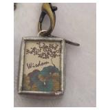 Jewel Kade Owl "Wisdom" Charm & Necklace