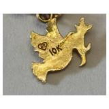 10K Religious Charm Bracelet