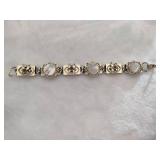 Vintage Victorian Style Panel Bracelet