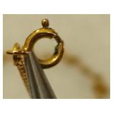 10K Black Hills Gold Grape Motive Pendant