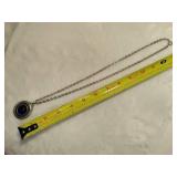 R. Tennesmed Pewter & Glass Pendant