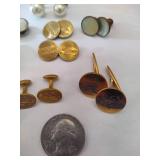 Vintage Cuff Links & Tie Pins