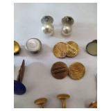Vintage Cuff Links & Tie Pins