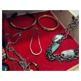 Jewelry Box w/Asst Costume Jewelry