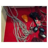 Jewelry Box w/Asst Costume Jewelry