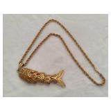 Articulated Fish Pendant