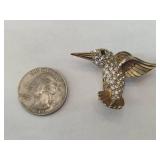 Les Bernard Hummingbird Brooch
