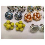 Vintage Clip On Earrings