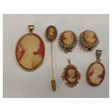 Lot of Assorted Cameos