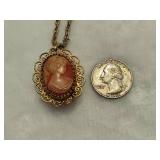 Andre Rivalle Resin Cameo Watch/Pendant