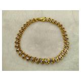 24K GP Tennis Bracelet