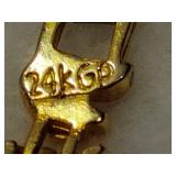 24K GP Tennis Bracelet