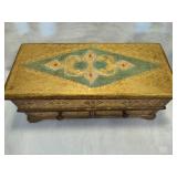 Jewelry Box w/Assorted Costume Jewelry