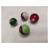 Akro Premium Marbles Special Corkscrew & Patches