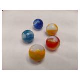Peltier Marbles incl Sunset & Blue Jewel