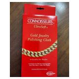 Connoisseurs Gold Jewelry Polishing Cloth
