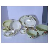 Vintage kitchenware dishes (rack no...