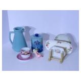 Antque German teacup saucer,  vinta...