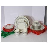 Nortitake Ivory China  dishes  34 p...