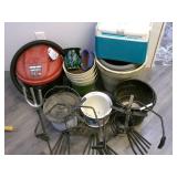 Misc. lot of garden acessories and ...