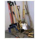 Misc. lot of garden tools and all k...