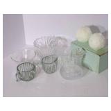 Partylite Christmas and Cystal...